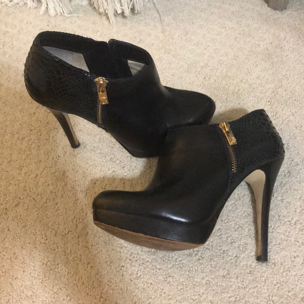 Black booties